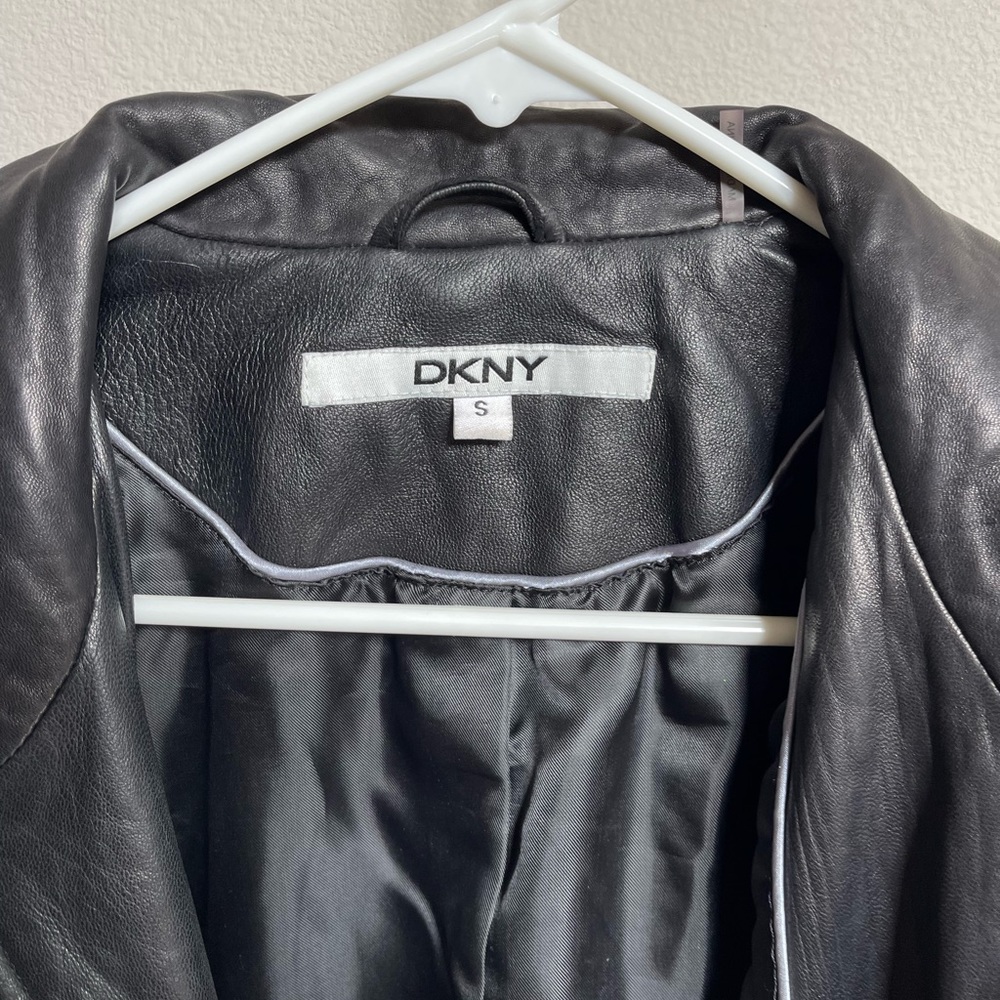 Dkny Leather Jacket - image 4
